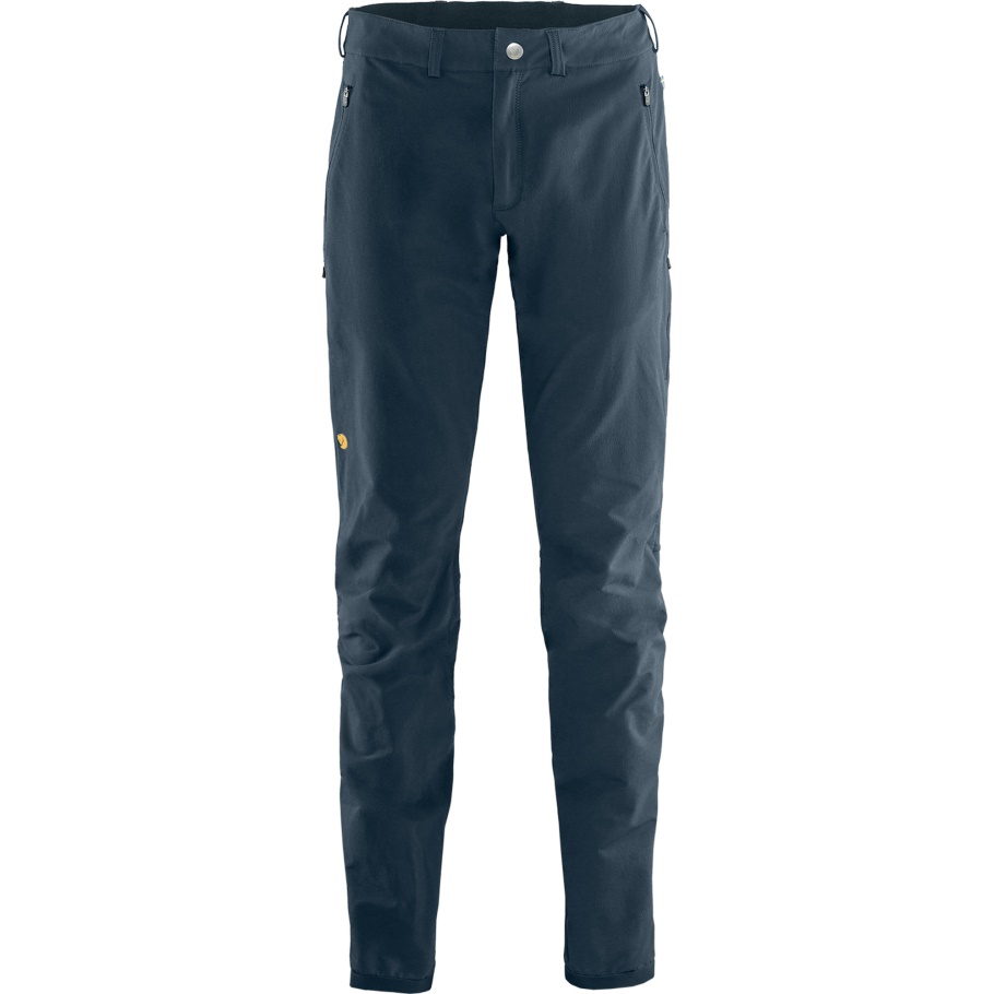 Pantalones Elásticos Bergtagen Azul Montaña M Fjällräven Moda