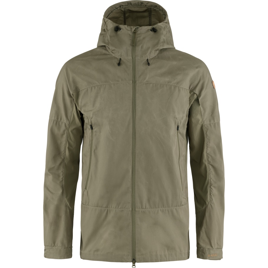 Abisko Lite Trekking Jacket M Light Olive Fjällräven Marca De Moda