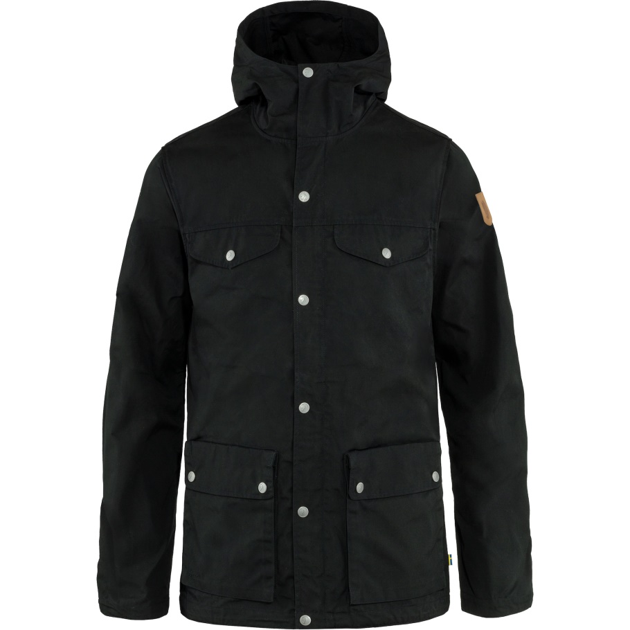 Fjällräven Marca De Moda Chaqueta Negra De Groenlandia M