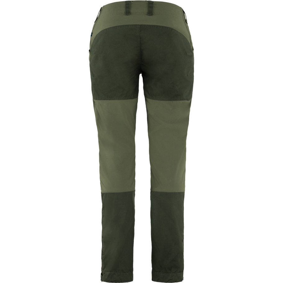 Pantalón Keb Curvo W Corto Profundo Bosque-laurel Verde Fjällräven Moda
