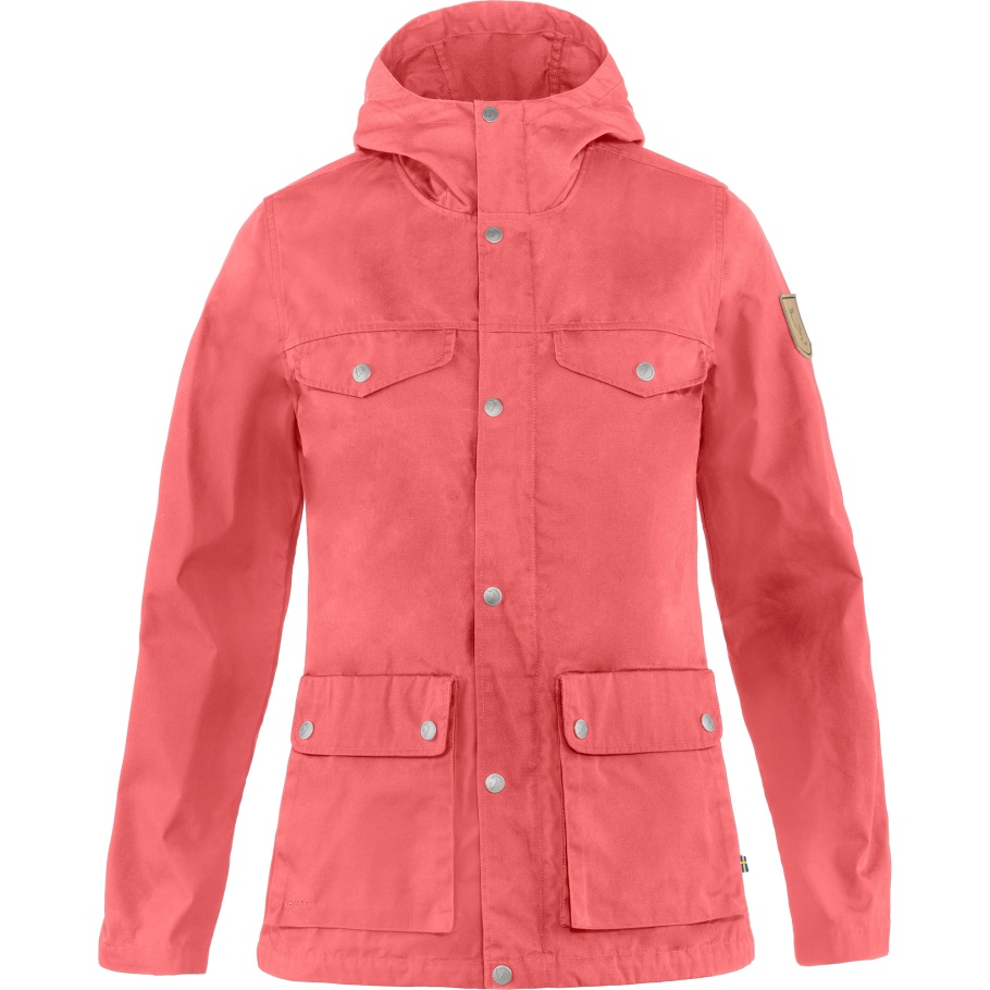 Chaqueta De Groenlandia Rosa Melocotón Con Moda Fjällräven