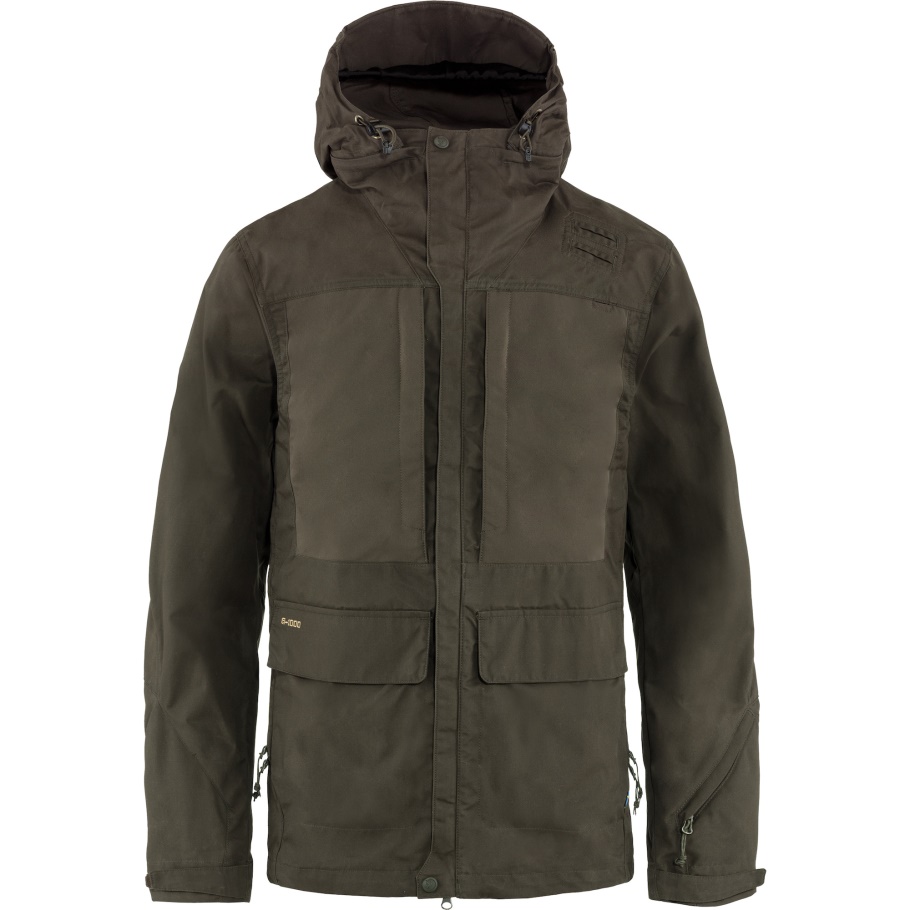 Verde Oliva Oscuro Fjällräven Marca De Moda Laponia Chaqueta Híbrida M