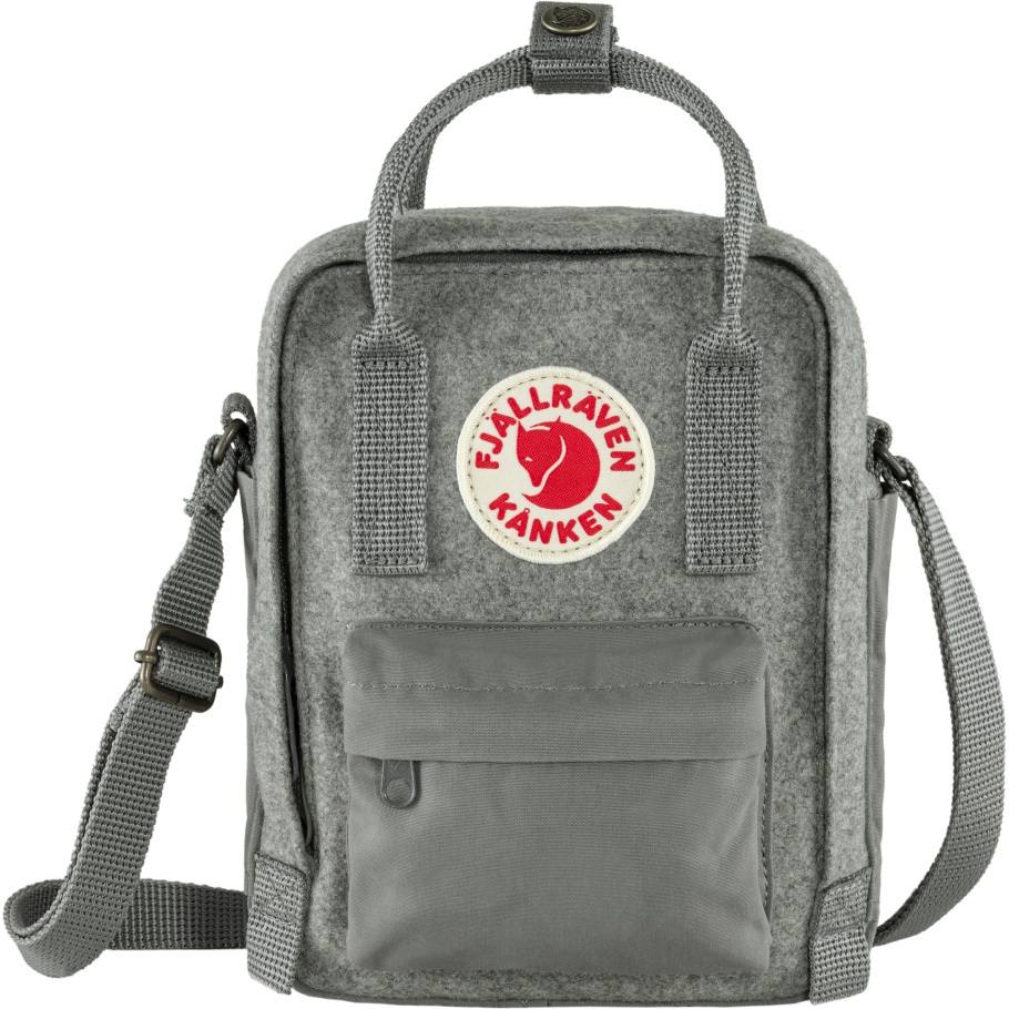 Kånken Re-wool Sling Granito Gris Fjällräven Marca De Moda