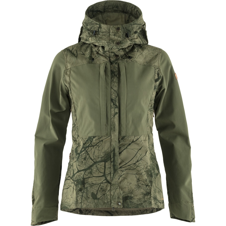 Verde Camo-laurel Green Fjällräven Fashion Keb Jacket W