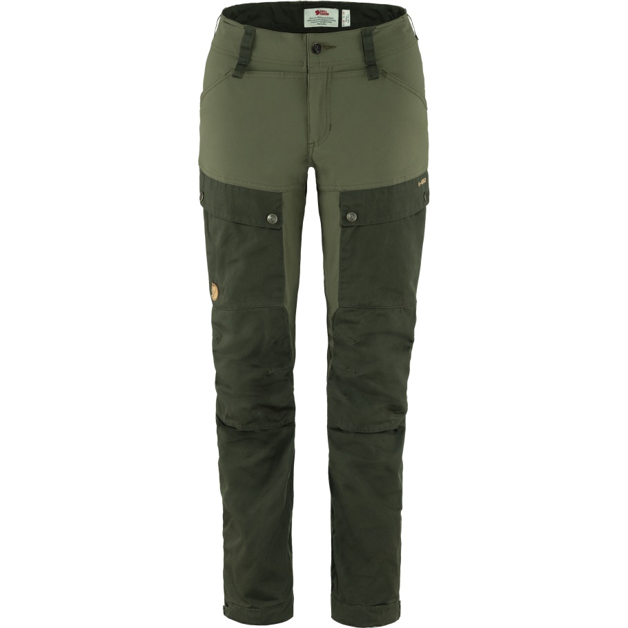Fjällräven Fashion Deep Forest-pantalones Keb Verde Laurel W Reg
