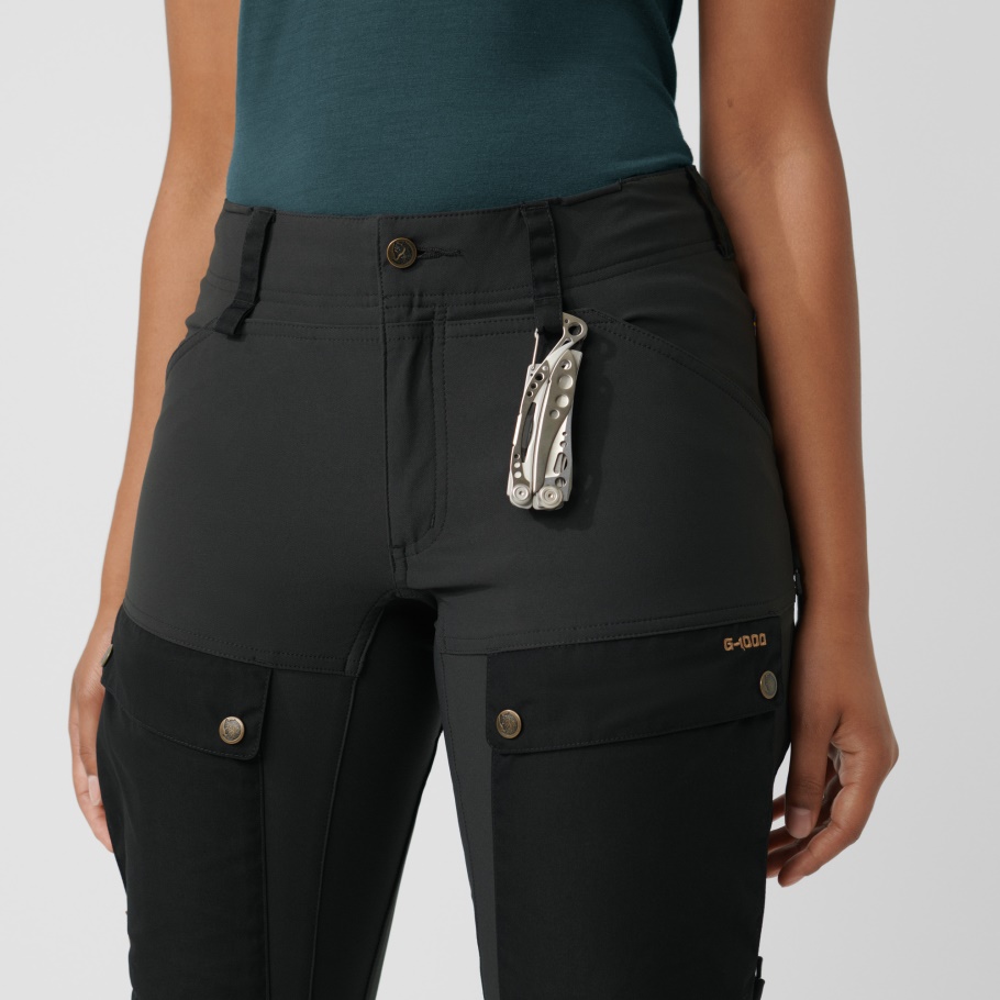 Fjällräven Fashion Deep Forest-pantalones Keb Verde Laurel W Reg