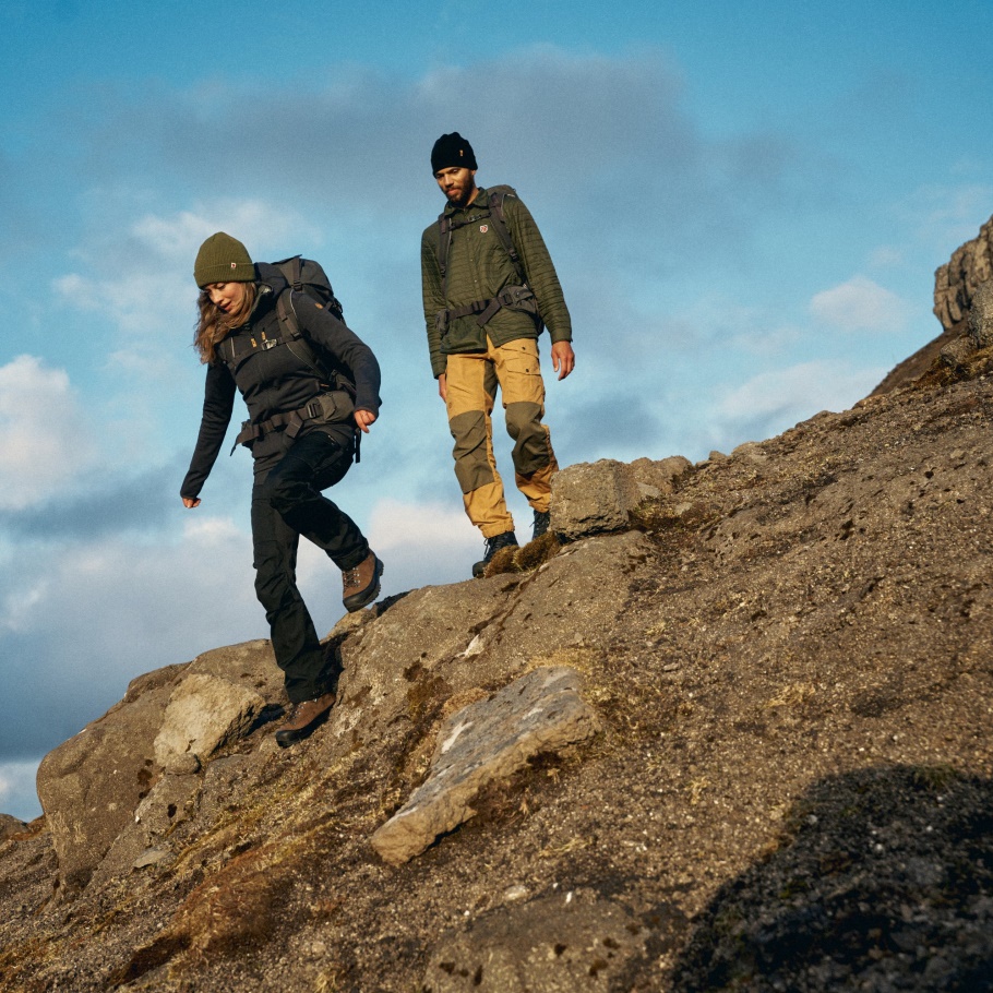 Fjällräven Fashion Deep Forest-pantalones Keb Verde Laurel W Reg