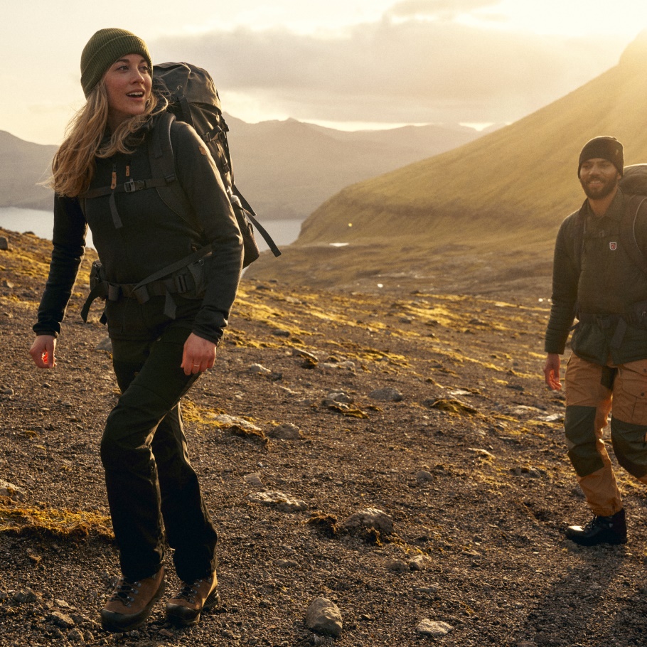 Fjällräven Fashion Deep Forest-pantalones Keb Verde Laurel W Reg