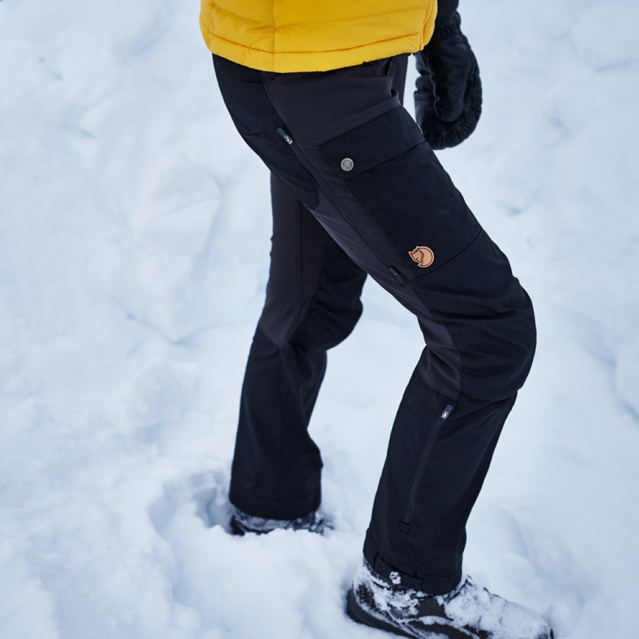 Fjällräven Fashion Deep Forest-pantalones Keb Verde Laurel W Reg