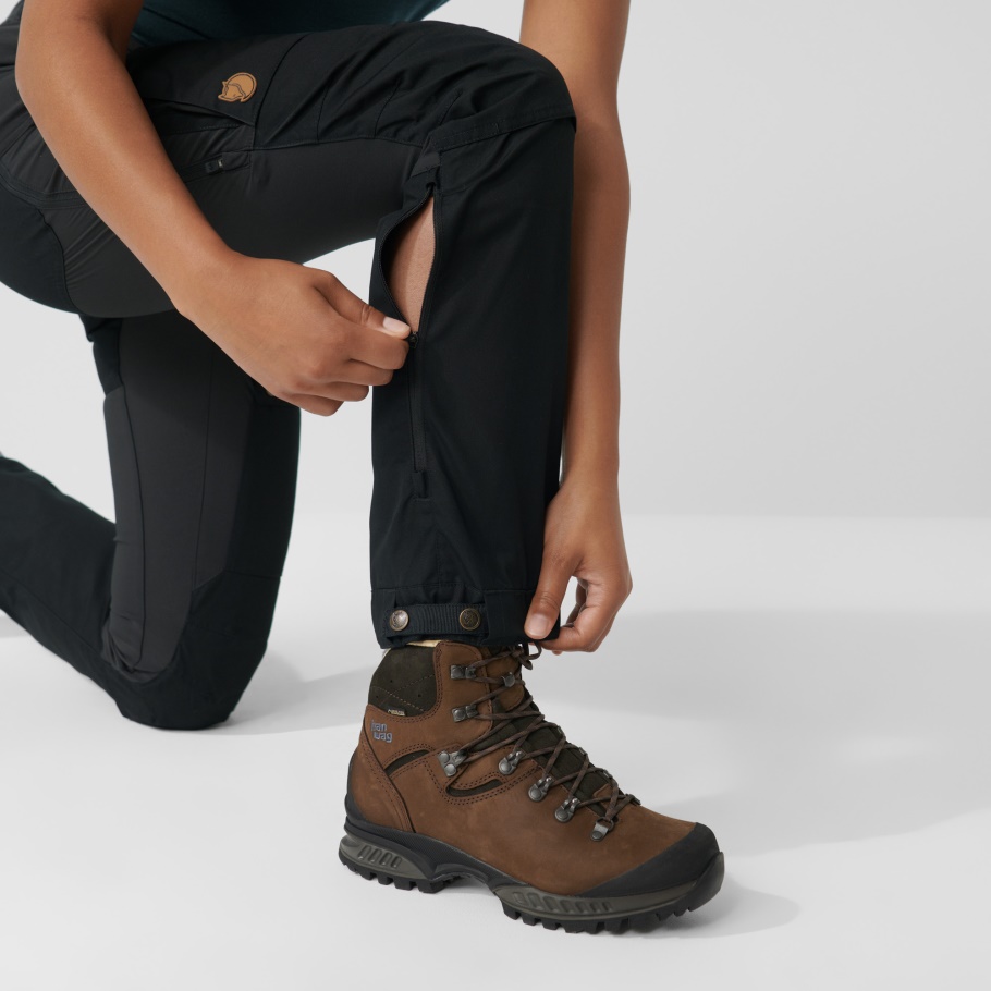 Fjällräven Fashion Deep Forest-pantalones Keb Verde Laurel W Reg
