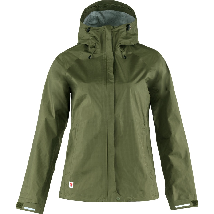 Chaqueta Hídrica De Alta Costa Con Fjällräven Verde De Moda
