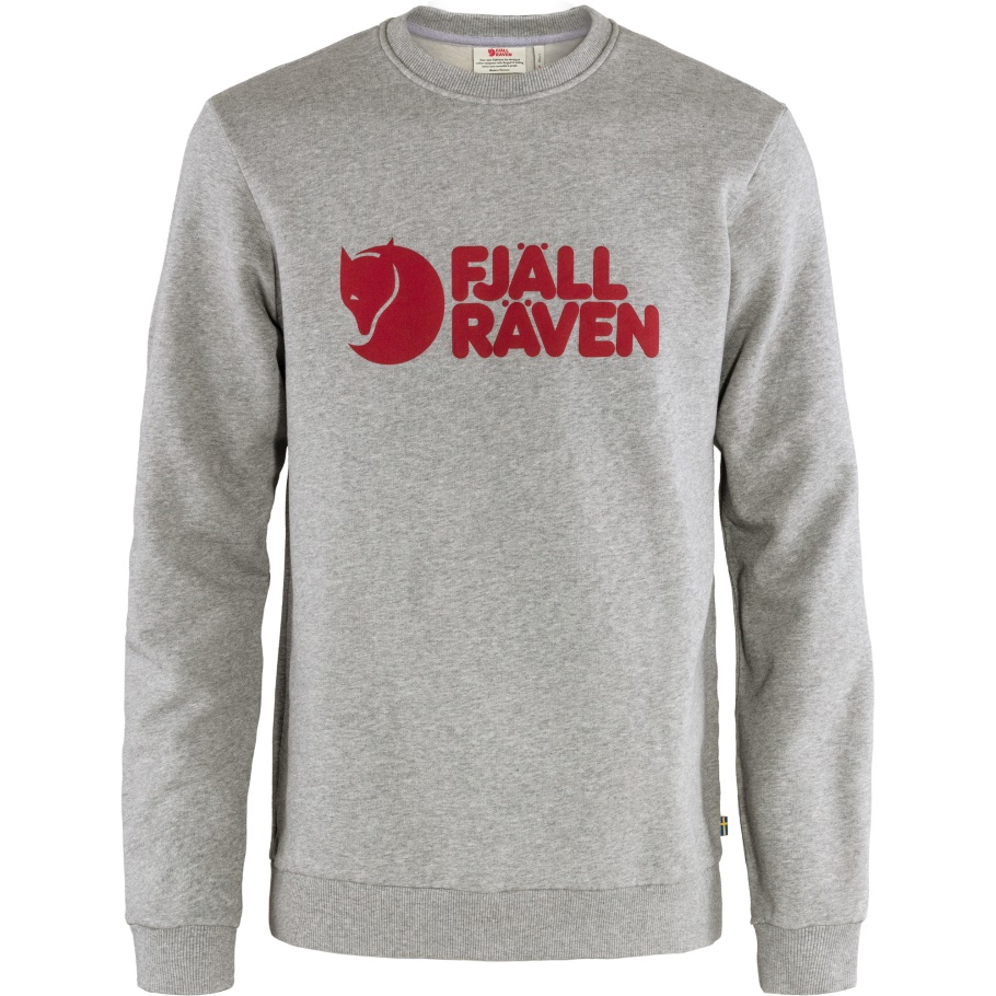Jersey Gris Jaspeado Con Logo M Fjällräven Fashion