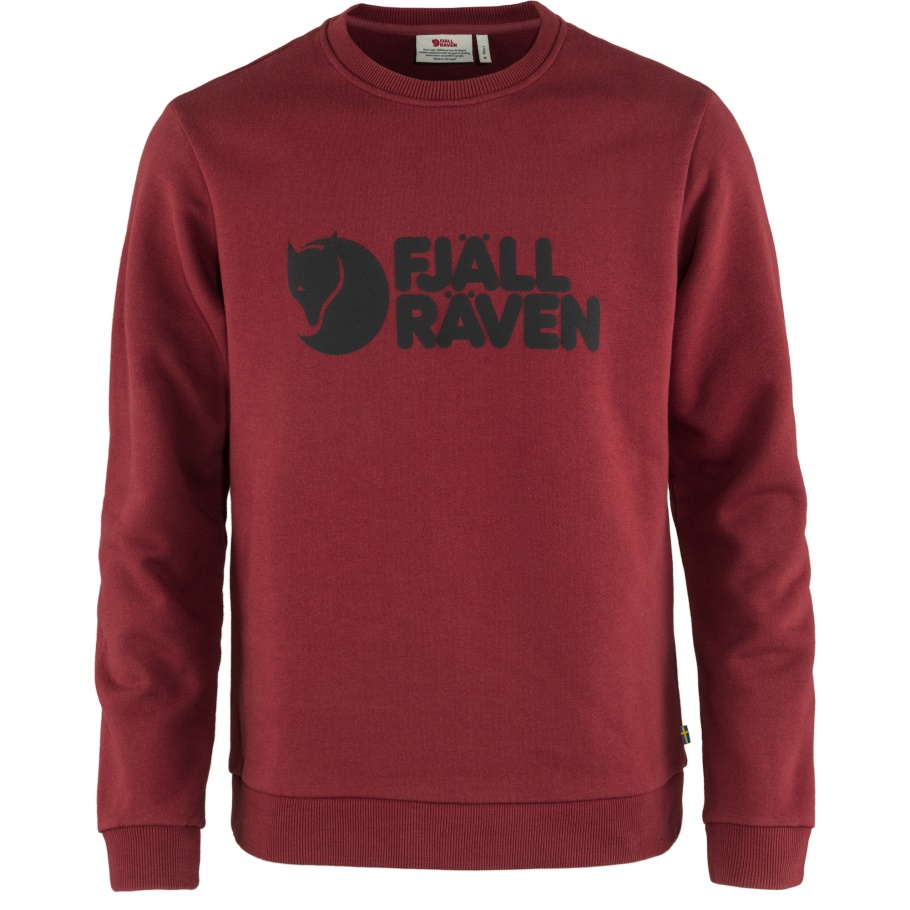 Fjällräven Suéter Con Logo De Roble Rojo De Moda M