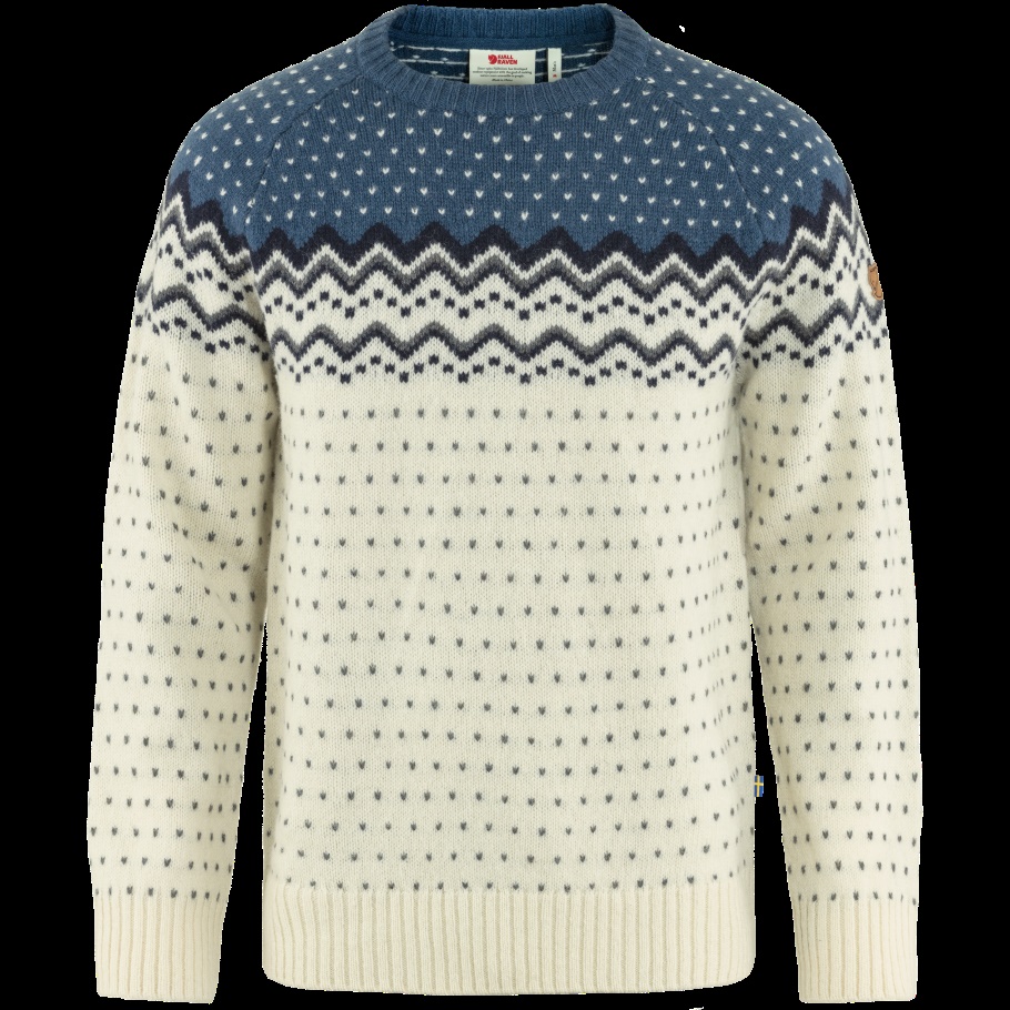 Fjällräven Fashion Övik Jersey De Punto M Chalk White-indigo Blue