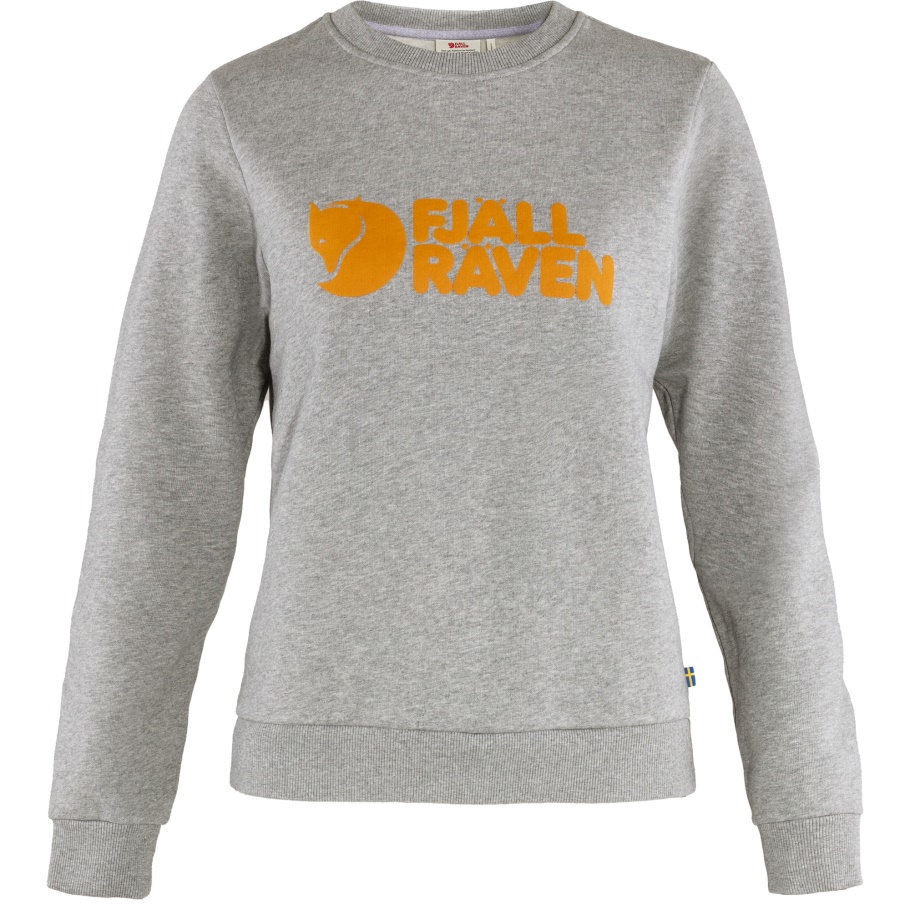 Fjällräven Suéter Con Logo De Moda W Grey-melange