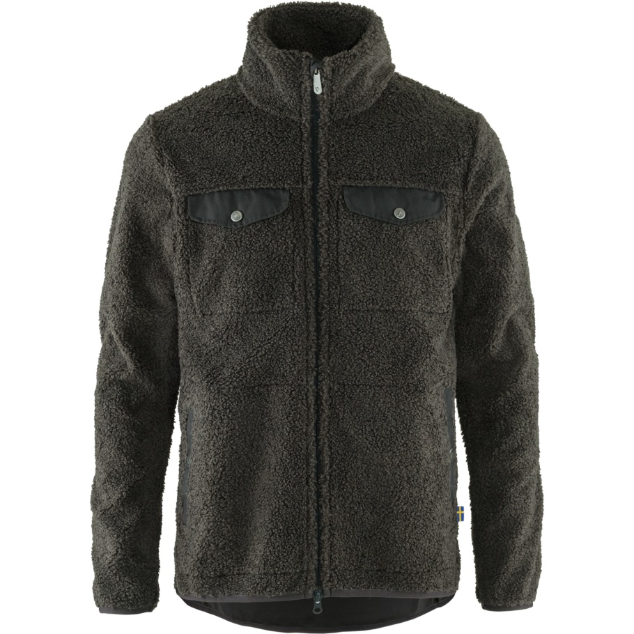 Fjällräven Marca De Moda Gris Oscuro Greenland Pile Polar M