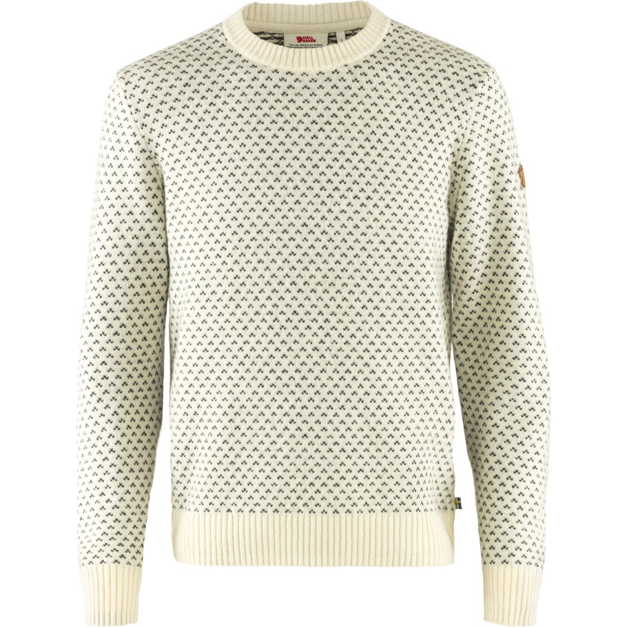 Övik Suéter Nórdico M Fjällräven Marca De Moda Blanco Tiza