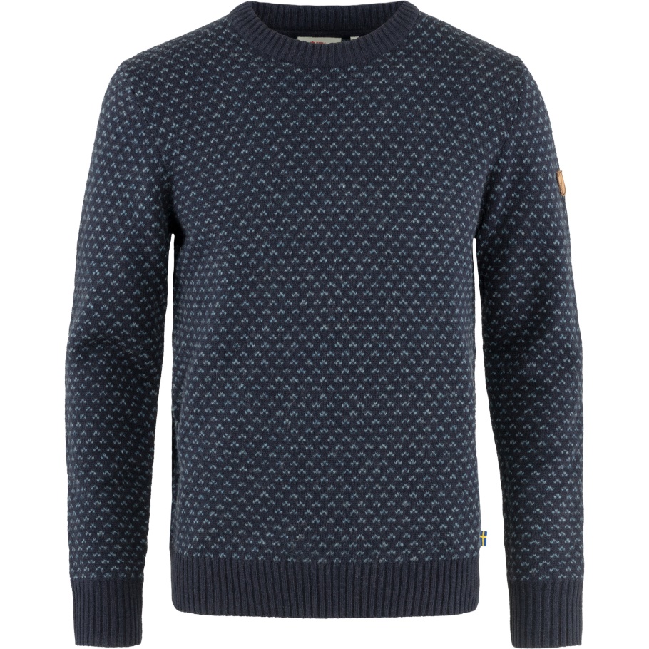 Övik Suéter Nórdico M Azul Marino Oscuro Marca De Moda Fjällräven