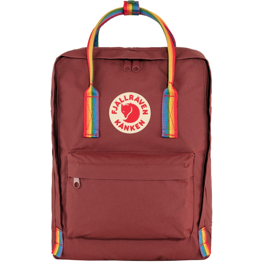 Fjällräven Moda Buey Rojo Arco Iris Patrón Kånken Arco Iris