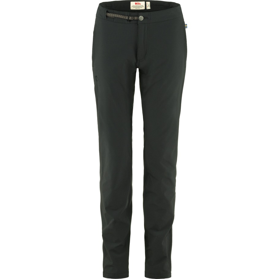 Fjällräven Fashion High Coast Trail Pantalones W Negro