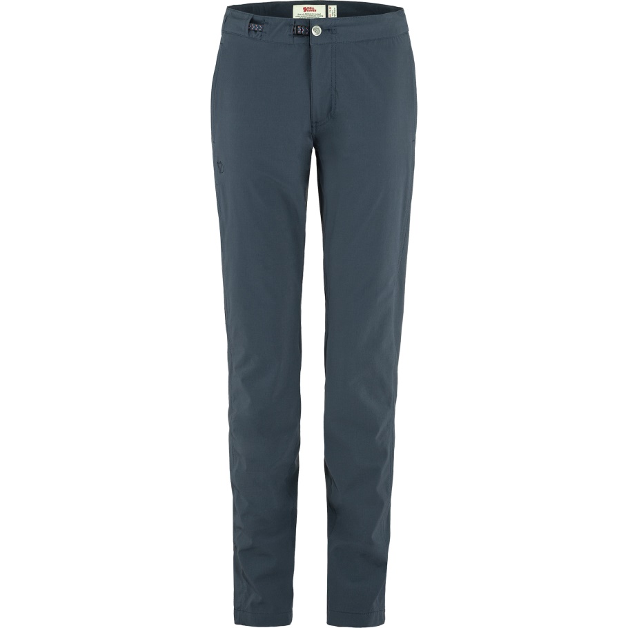 Fjällräven Moda Azul Marino High Coast Trail Pantalones W