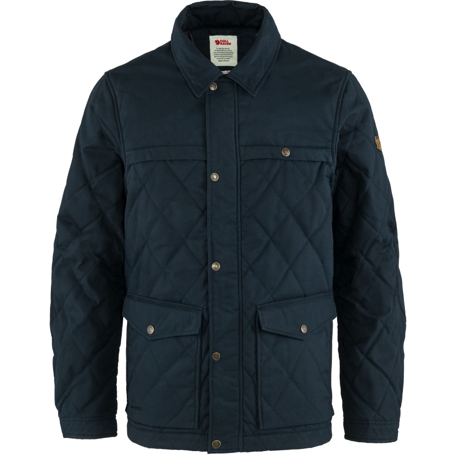 Chaqueta Acolchada De Lana Övik M Fjällräven Fashion Azul Marino Oscuro