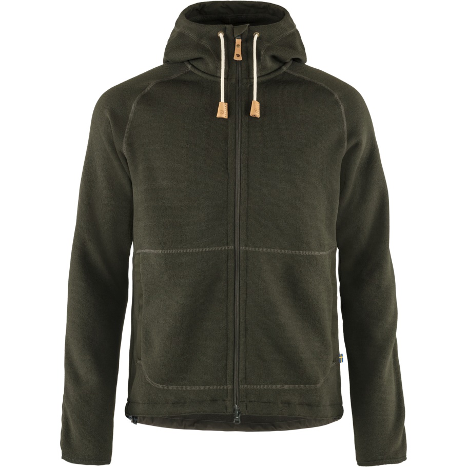 Fjällräven Fashion Övik Polar Con Capucha M Bosque Profundo