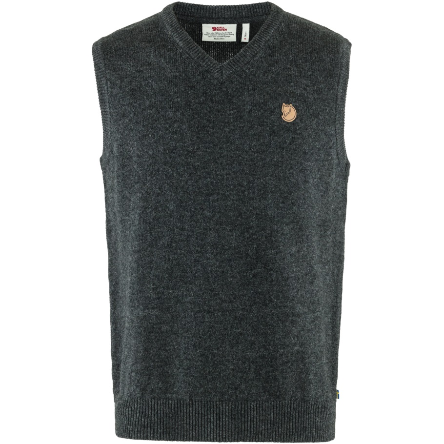 Chaleco De Lana Övik M Gris Oscuro Moda Fjällräven