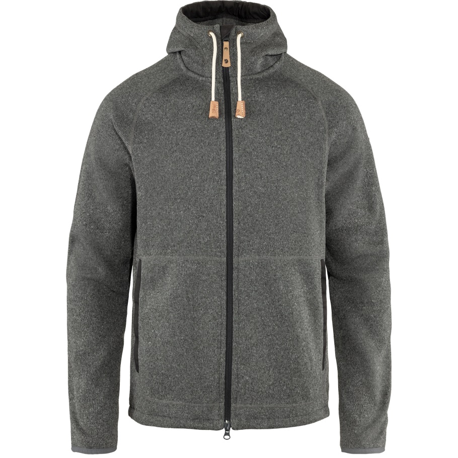 Sudadera Con Capucha Polar Gris Oscuro Övik M Fjällräven Fashion