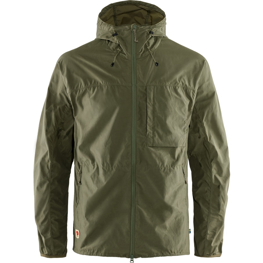 Chaqueta Cortavientos Verde Fjällräven De La Marca De Moda M