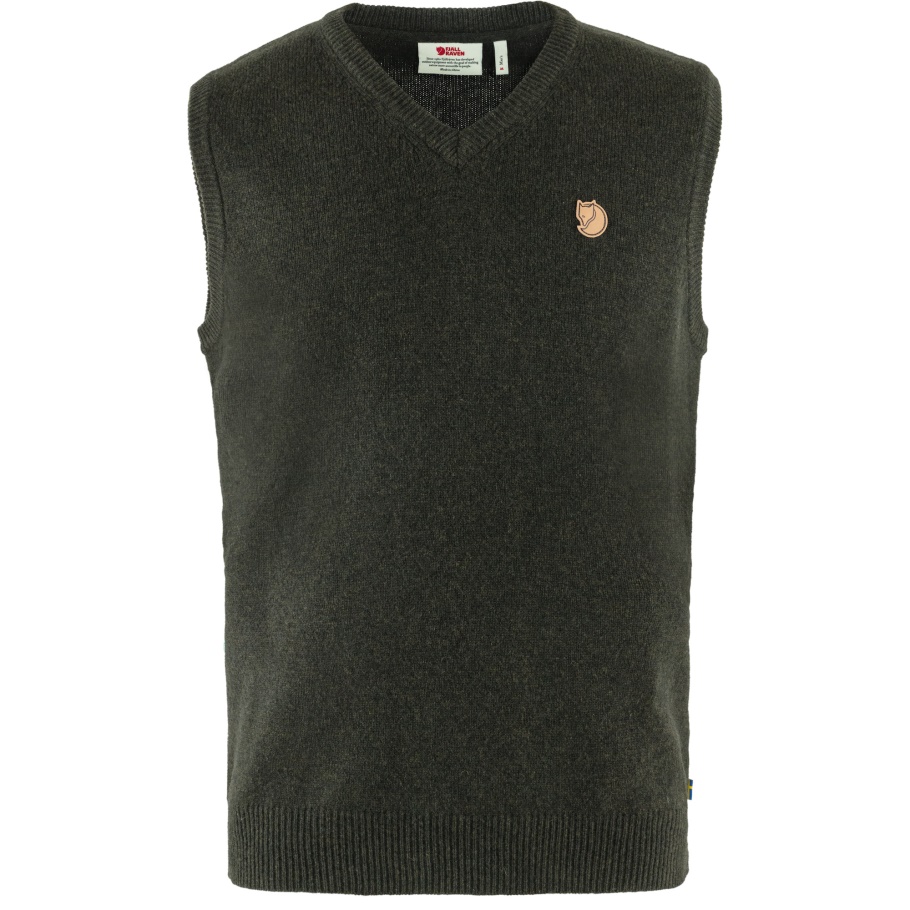 Chaleco De Lana Övik M Fjällräven Fashion Oliva Oscuro