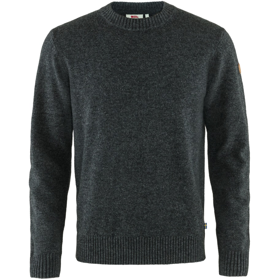 Fjällräven Fashion Övik Jersey De Cuello Redondo M Gris Oscuro