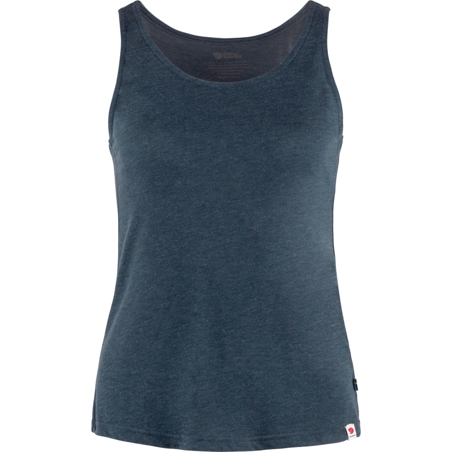 Camiseta Fjällräven Fashion High Coast Lite Sin Mangas Azul Marino