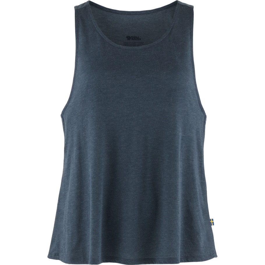 Camiseta Sin Mangas Holgada High Coast Con Marca De Moda Fjällräven Azul Marino