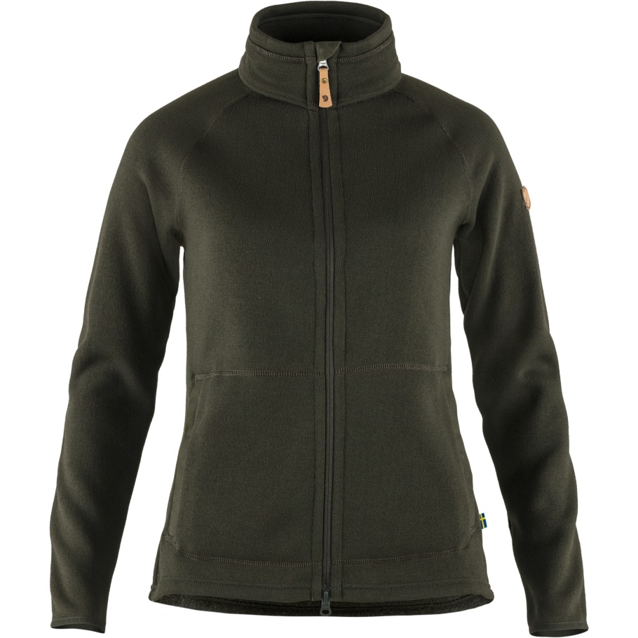 Fjällräven Fashion Deep Forest Övik Suéter Polar Con Cremallera W