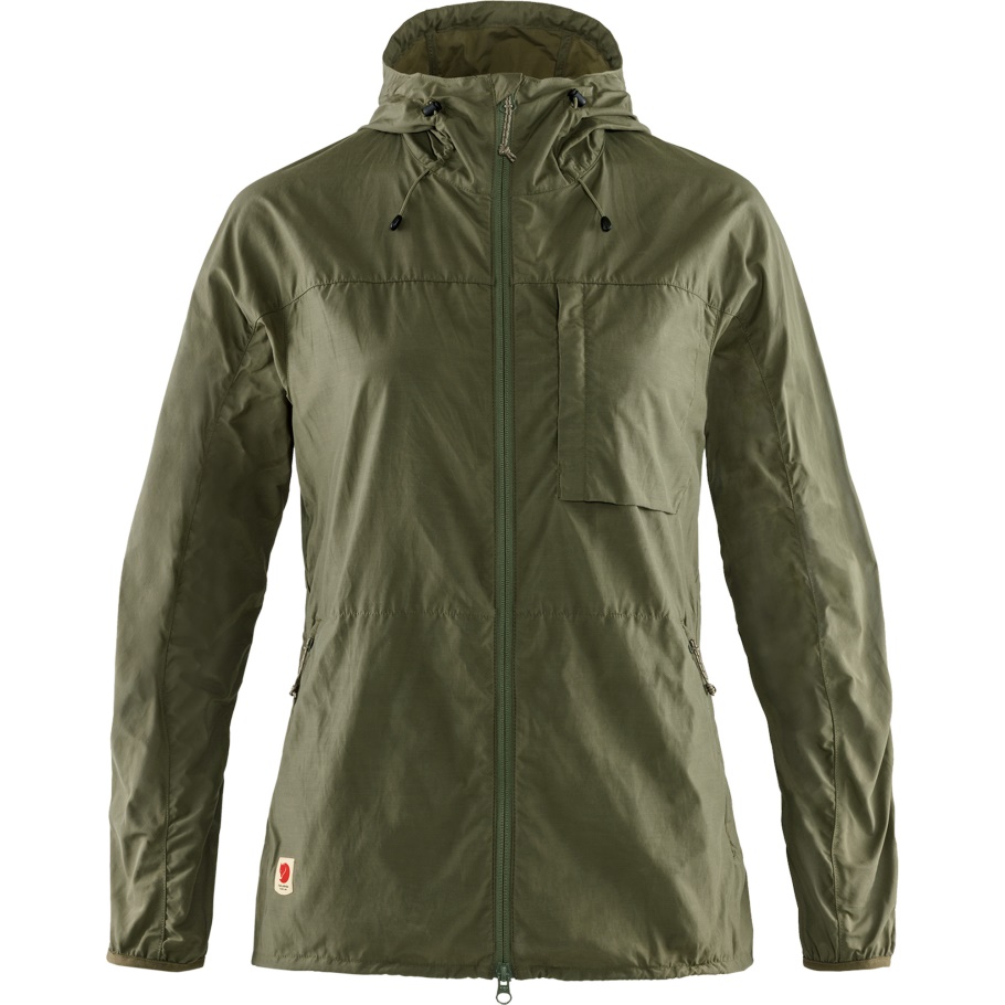 Chaqueta Cortavientos Fjällräven Fashion Green High Coast W