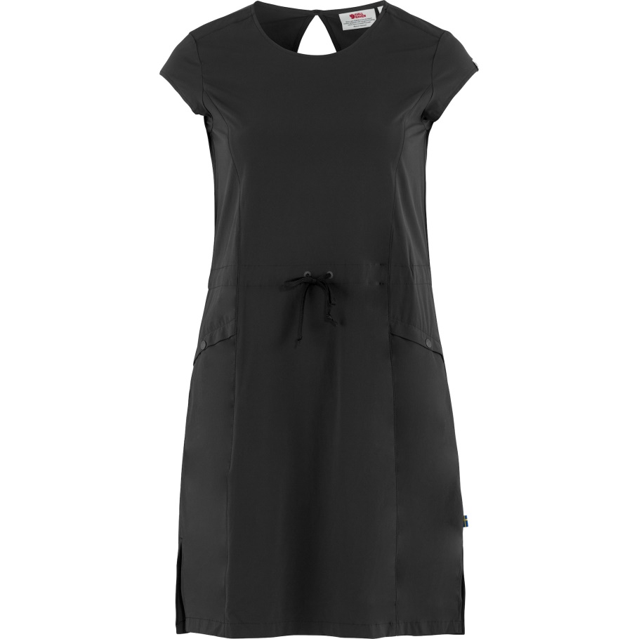 Vestido High Coast Lite Con Moda Fjällräven Negra