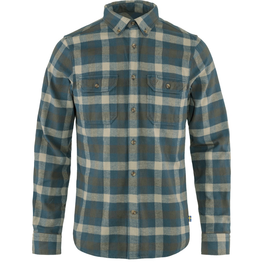 Bosque Camisa M Verde Glaciar Fjällräven Moda