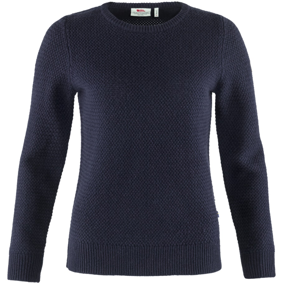 Fjällräven Moda Azul Marino Övik Estructura Suéter W