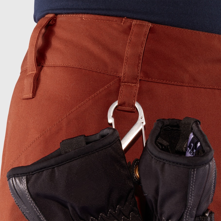 Vidda Pro Ventilated Pants W Short Black Fjällräven Moda