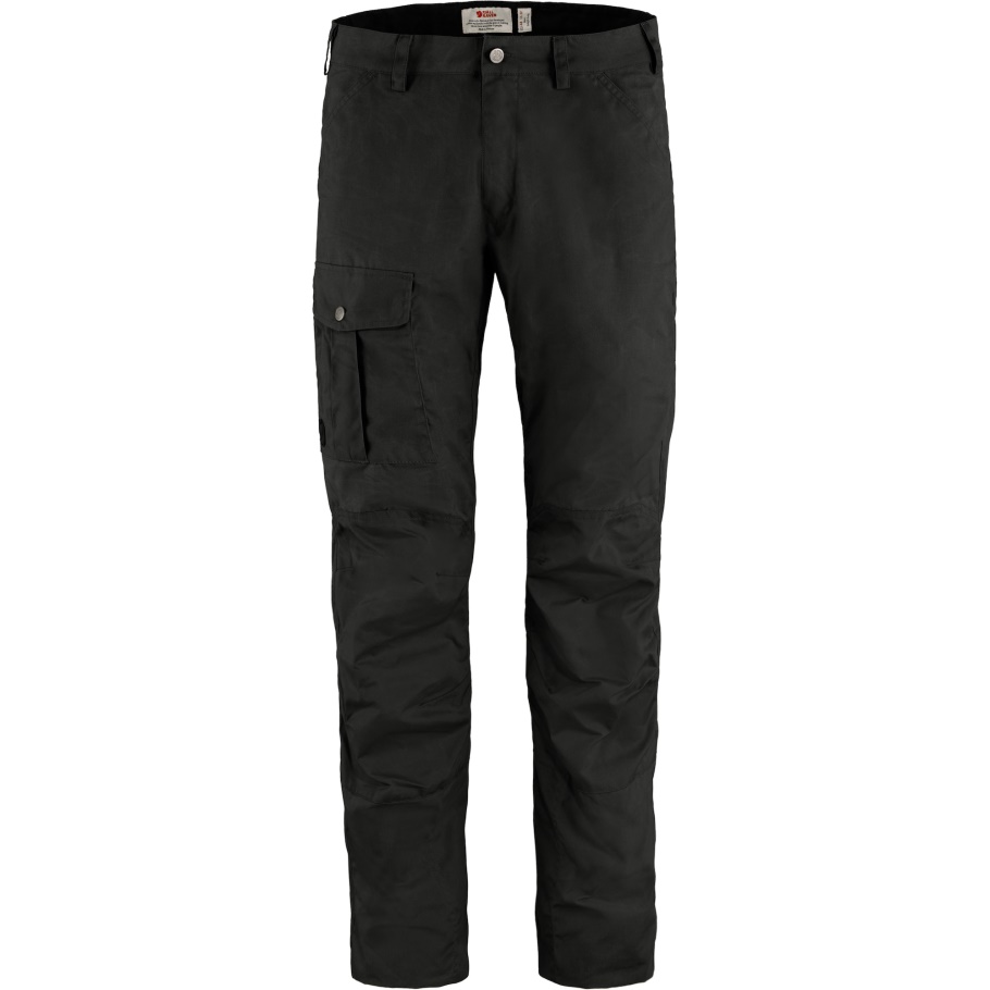 Negro Fjällräven Moda Nils Pantalones M Largo