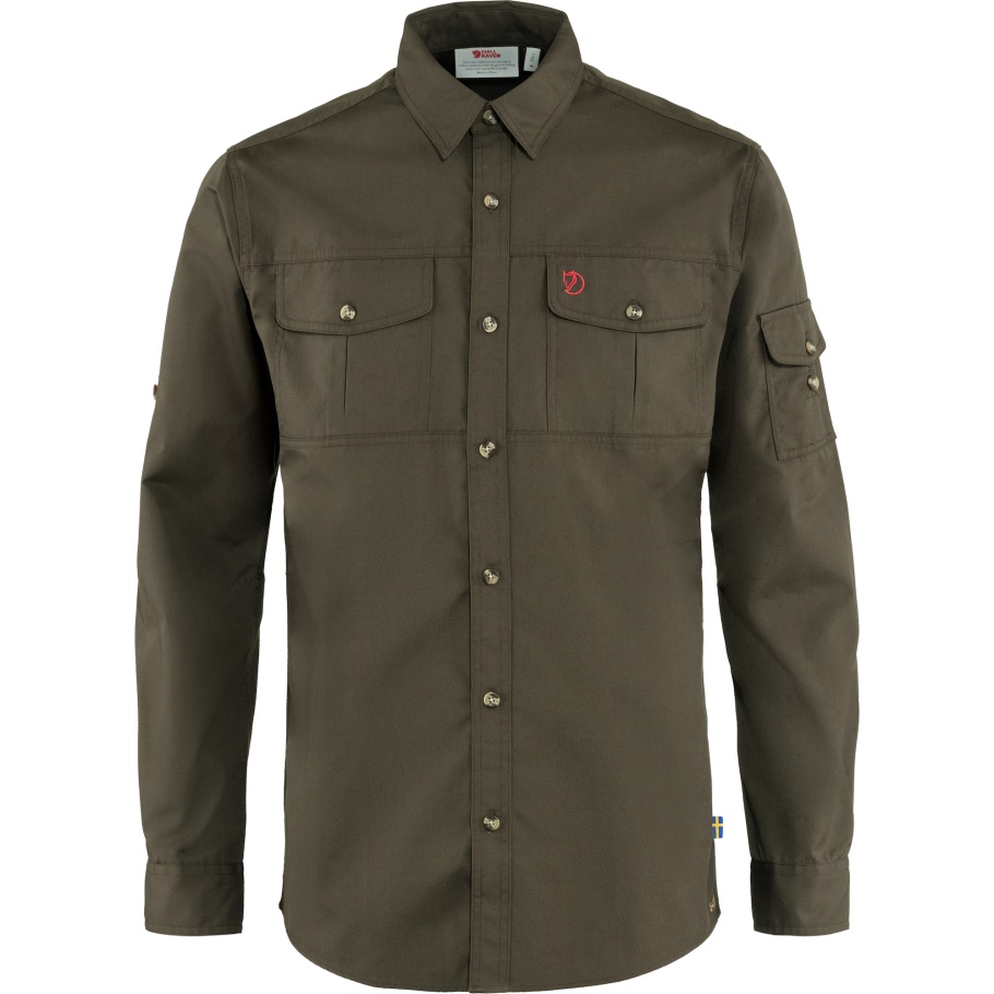 Fjällräven Fashion Singi Trekking Shirt Ls M Oliva Oscuro
