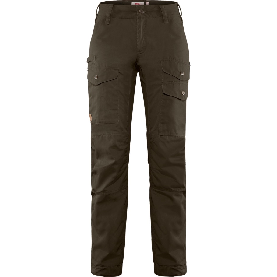 Verde Oliva Oscuro Fjällräven Moda Vidda Pro Pantalones Ventilados W Reg