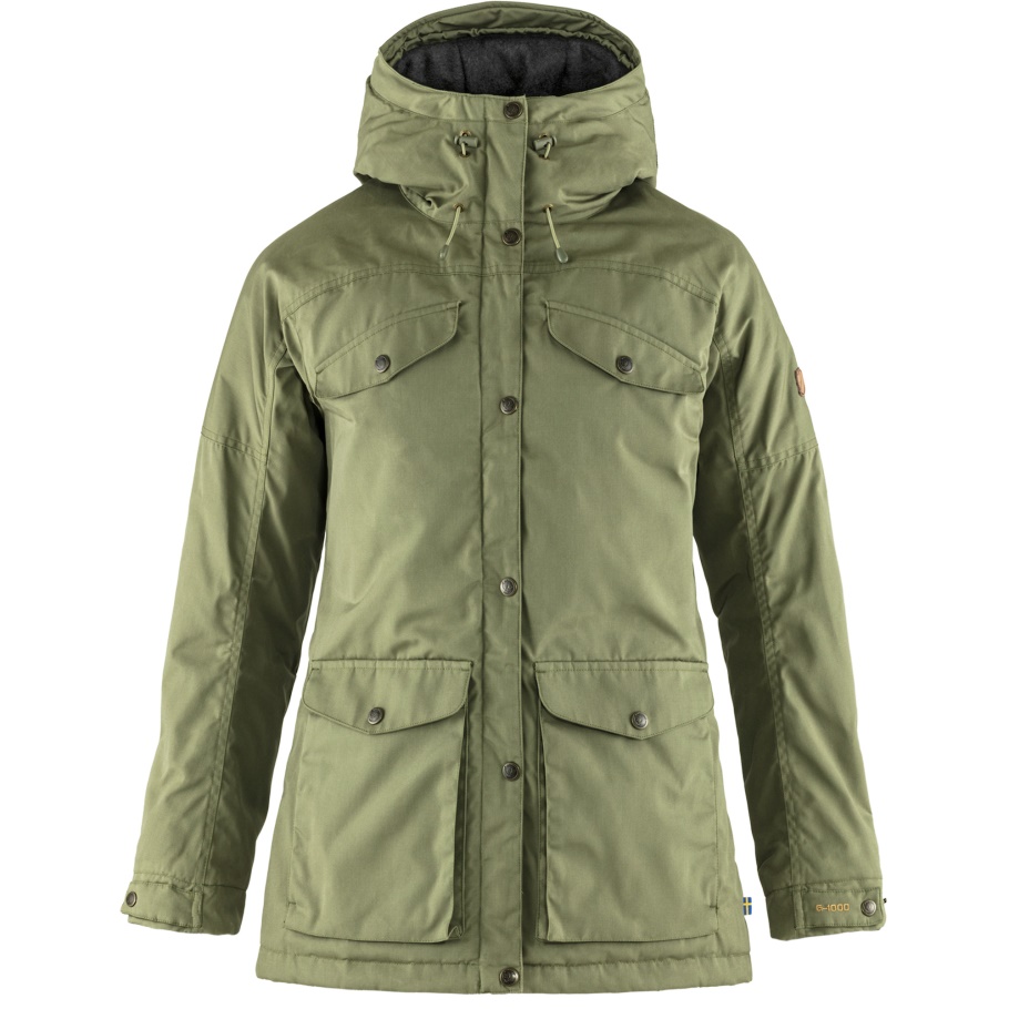 Chaqueta Acolchada De Lana Verde Fjällräven Fashion Vidda Pro W