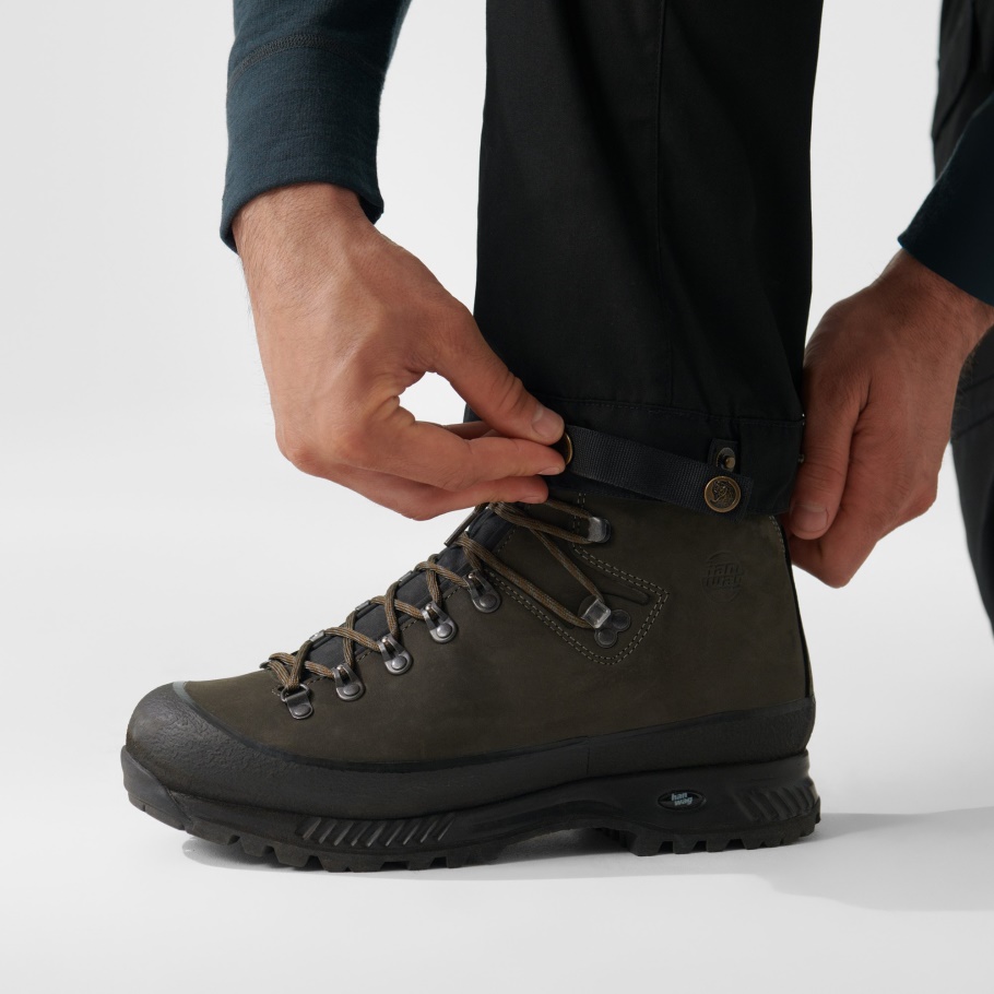 Gris Piedra Arenisca Oscuro Vidda Pro Pantalones Ventilados M Reg Fjällräven Moda