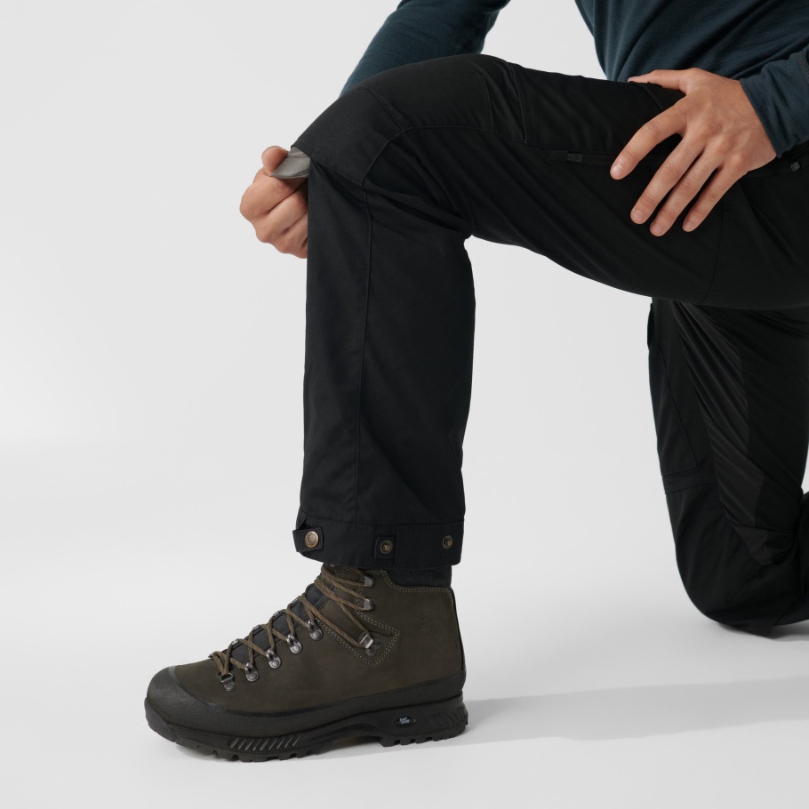 Gris Piedra Arenisca Oscuro Vidda Pro Pantalones Ventilados M Reg Fjällräven Moda