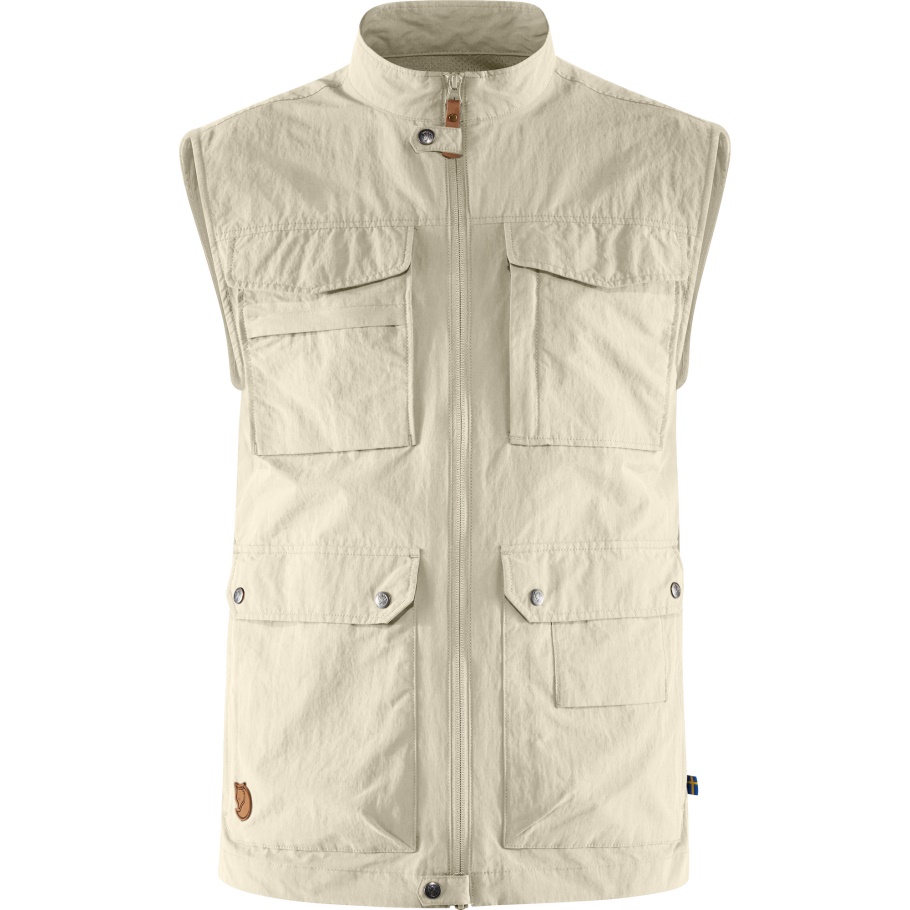 Fjällräven Moda Beige Claro Viajeros Mt Chaleco M