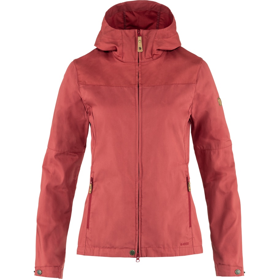 Rojo Frambuesa Fjällräven Moda Stina Chaqueta W