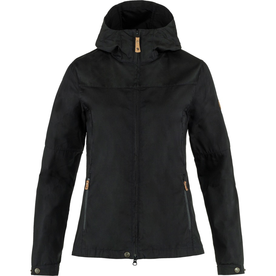 Chaqueta Stina Negra Con Moda Fjällräven