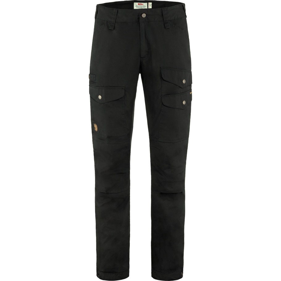Vidda Pro Pantalones Ventilados M Reg Negro Fjällräven Moda